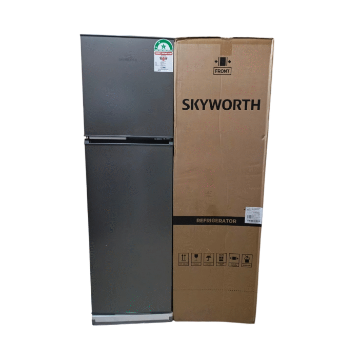Skyworth 158L Double Door Fridge